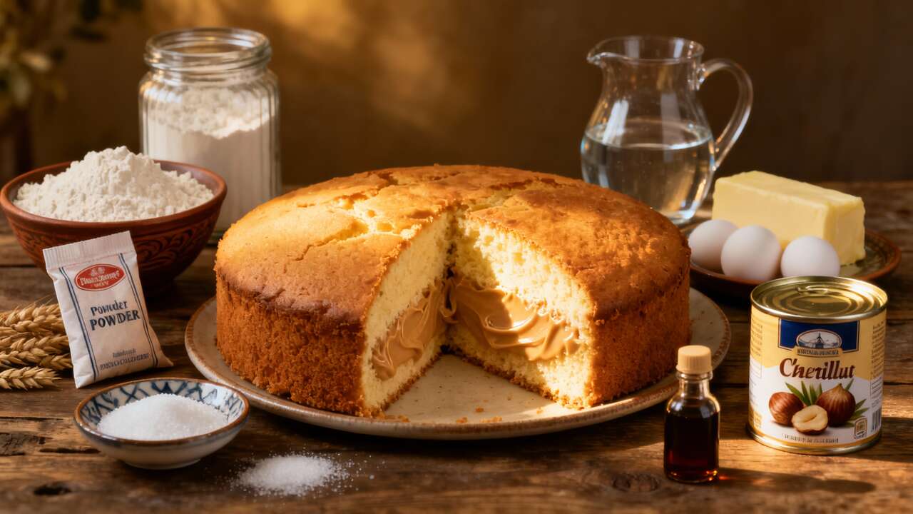 Gâteau farci à la crème de marrons : recette facile et gourmande