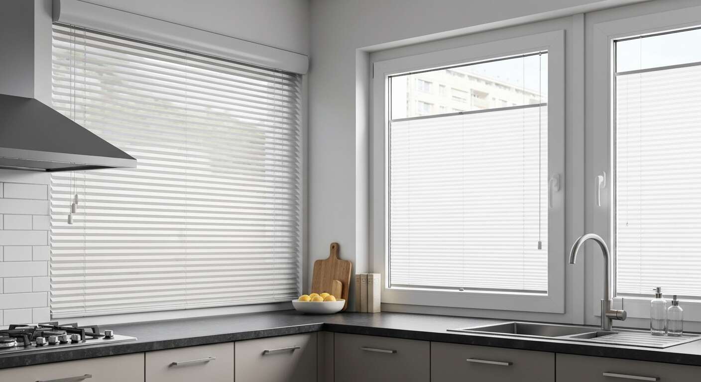 Les diff&eacute;rents types de stores pour la cuisine