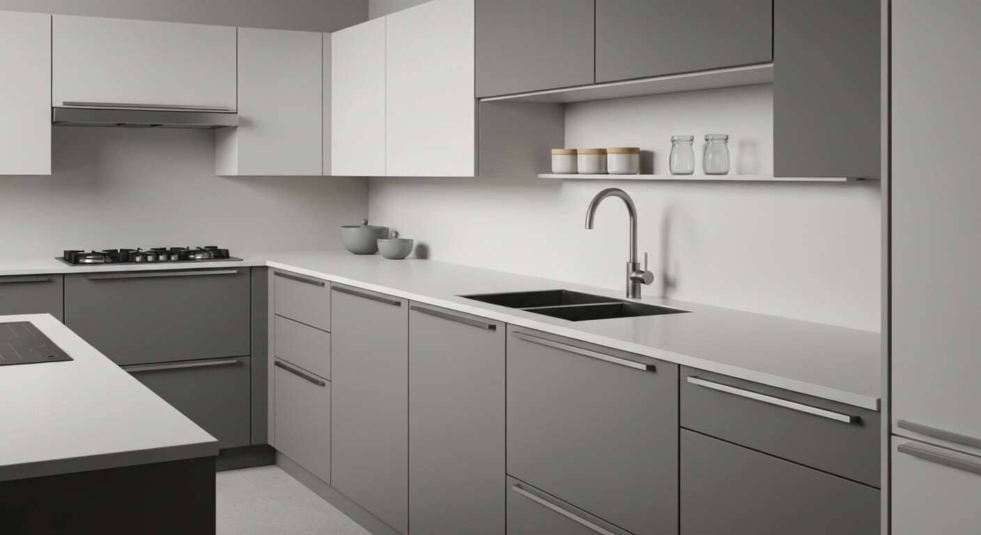 Choisir des portes de placard &eacute;l&eacute;gantes pour une cuisine moderne