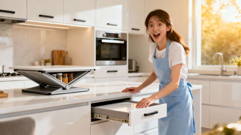 Agencement malin : gagner de la place en cuisine