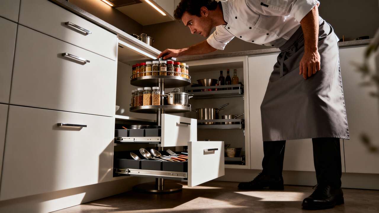 Organiser sa cuisine : les solutions pour les angles