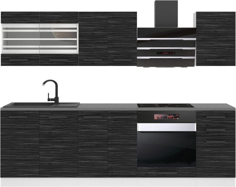 Test : cuisine complète Belini Margaret 240 cm en ébène royal – Hot cuisine