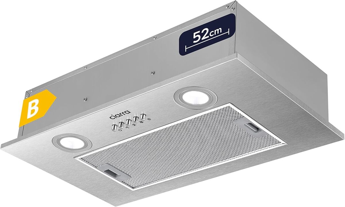 Test de la hotte aspirante encastrable Ciarra CBCS5913A