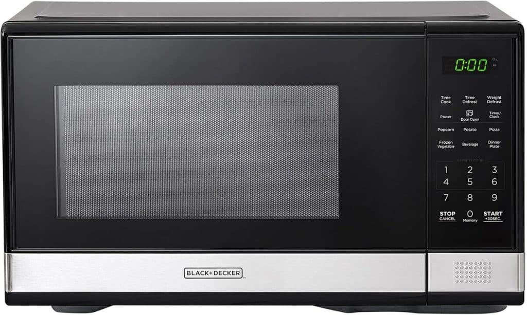 Test du micro-ondes numérique Black + Decker EM031MB11 1000 W