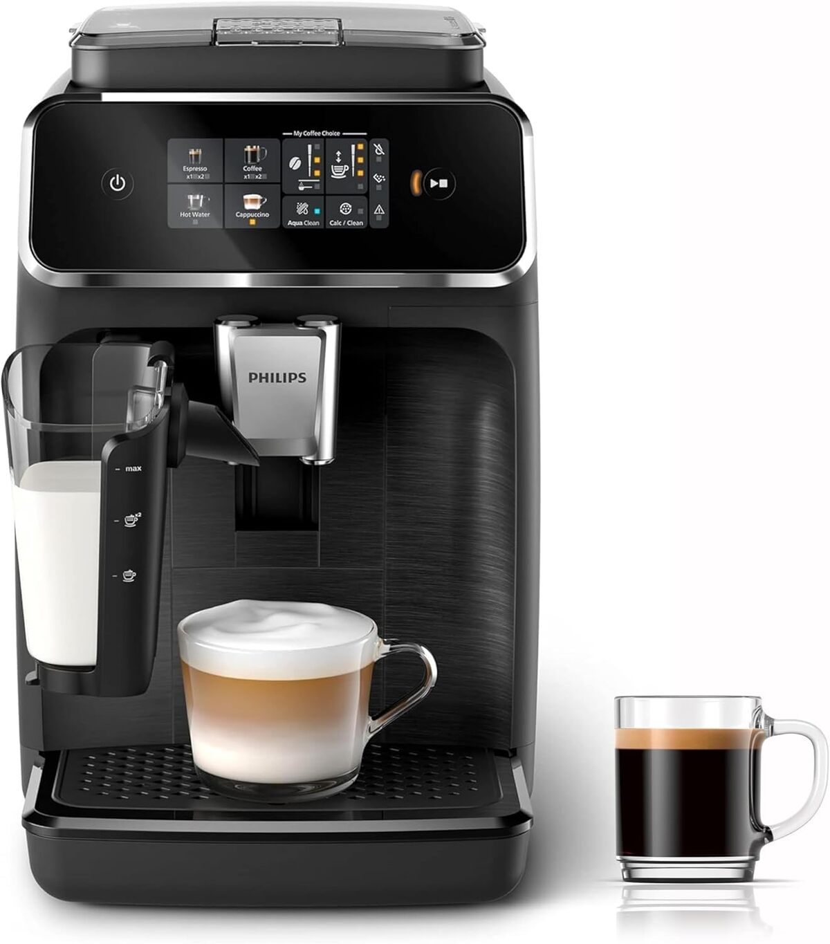Test : philips série 2300, machine expresso automatique, lattego & plus