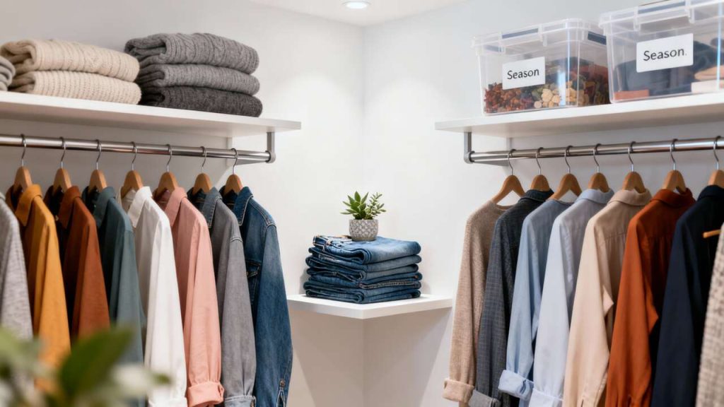 Optimiser l'espace : astuces pour petits placards