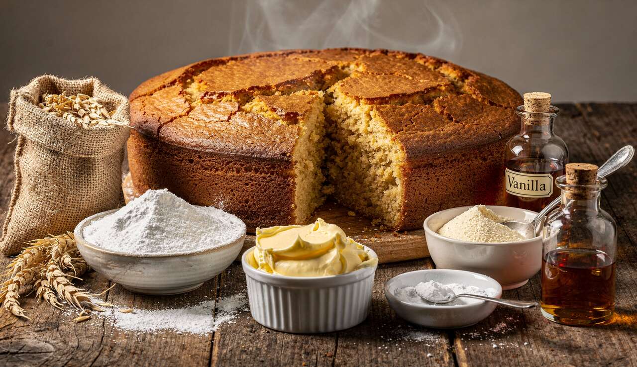 Cake moelleux de Mamema : recette traditionnelle