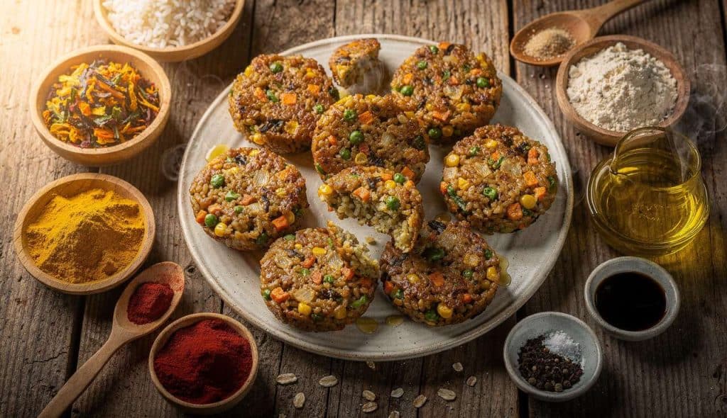 Recette Galettes de Riz et Légumes Faciles