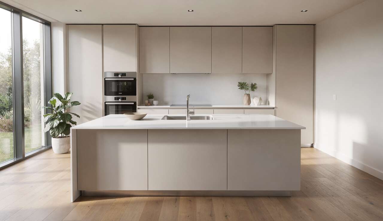 Incorporer un évier à l'îlot central : astuces pratiques