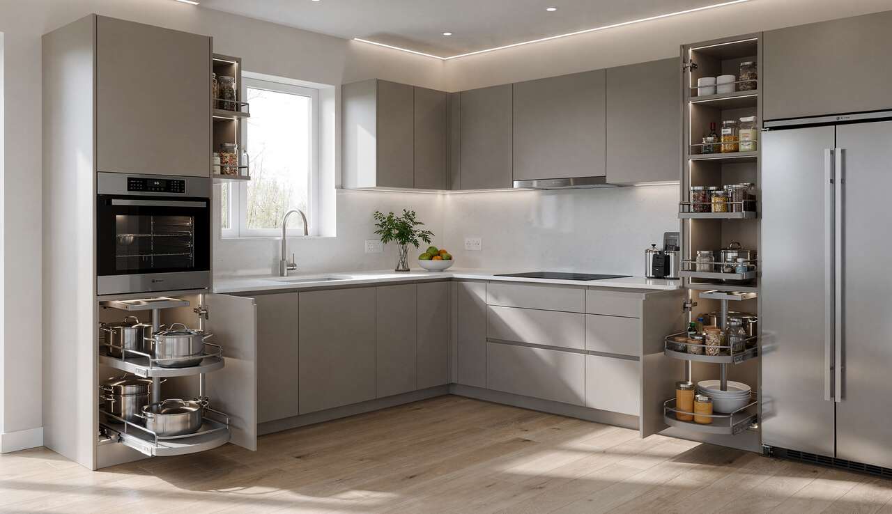 Équipements de cuisine : exploiter les espaces d'angle