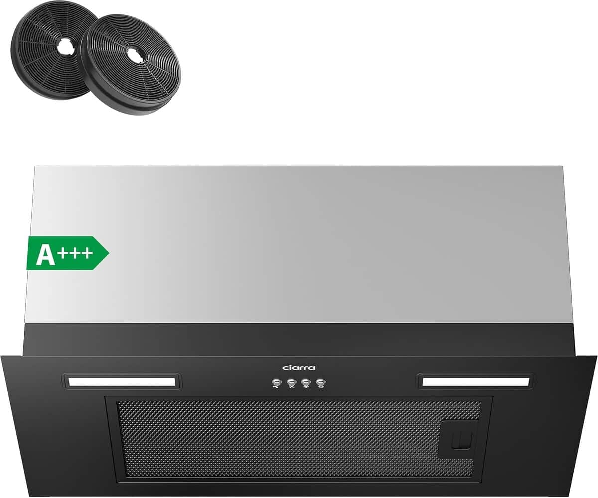Test : ciarra CBCB6926A, la hotte encastrable performante