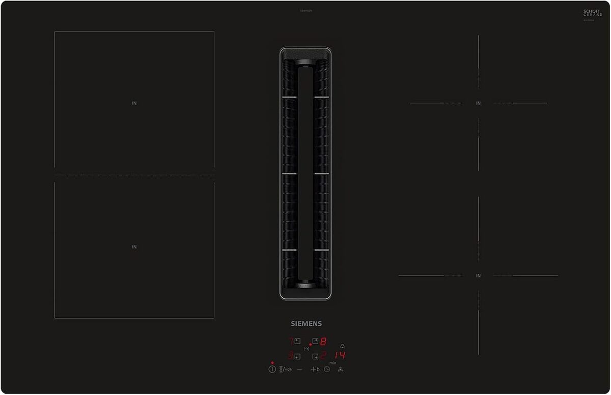 Test de la plaque de cuisson Siemens iQ300 ED811BS16E : puissance et design noir élégants