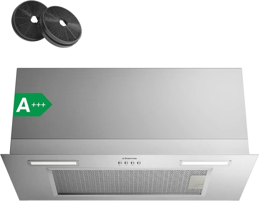 Test : hotte encastrée Ciarra CBCS6926A performante et éco-responsable