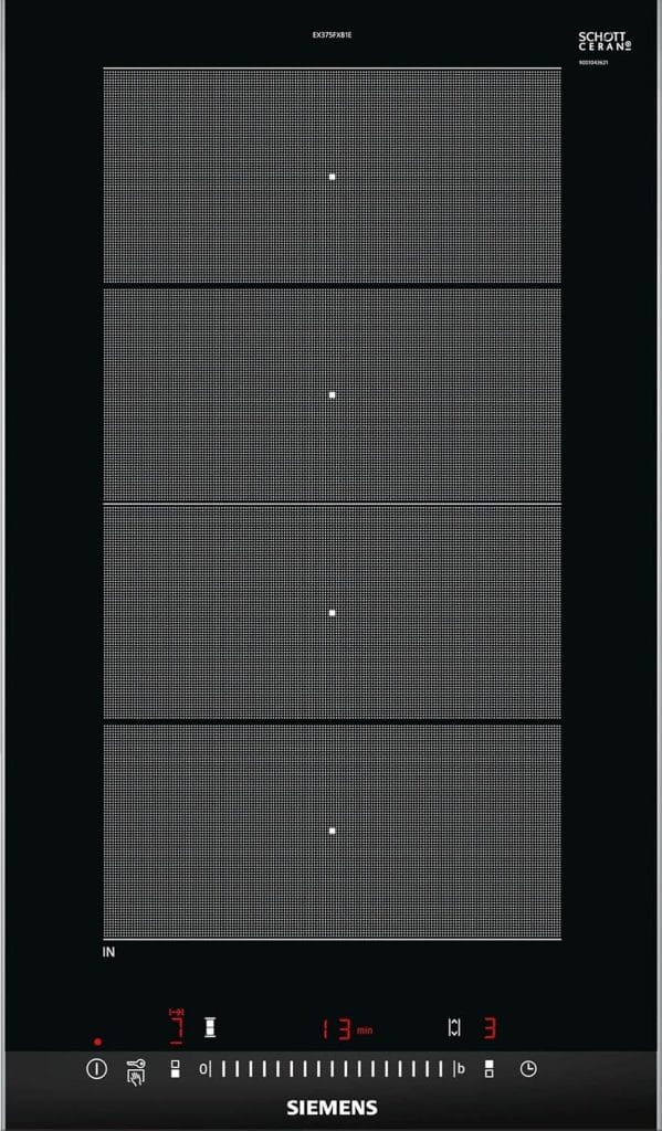 Test Siemens EX375FXB1E : plaque induction 2 feux compacte