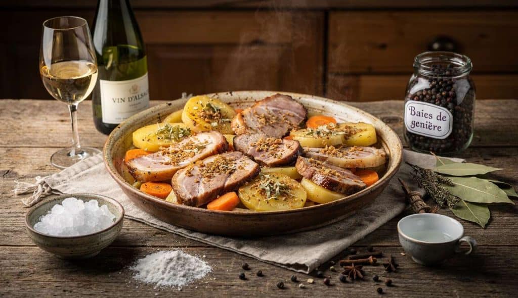 Recette Baeckeoffe Facile à la Palette Fumée