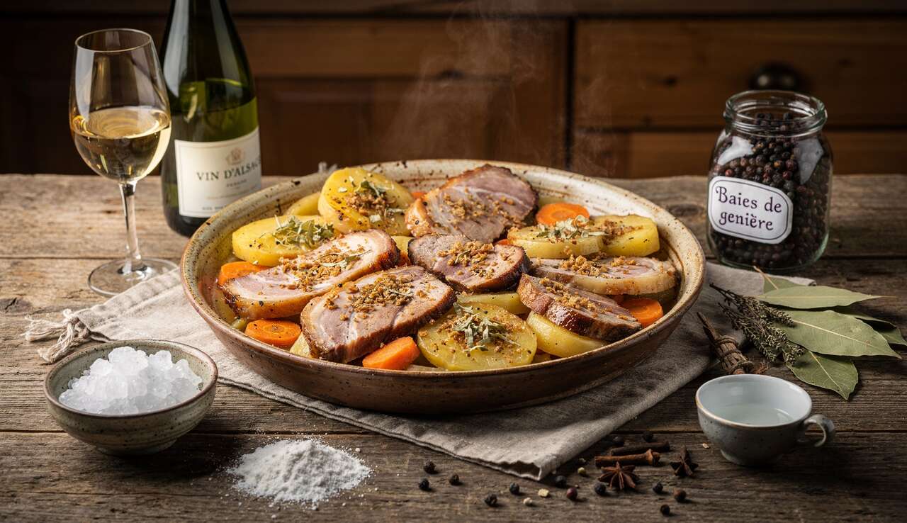 Recette Baeckeoffe Facile à la Palette Fumée