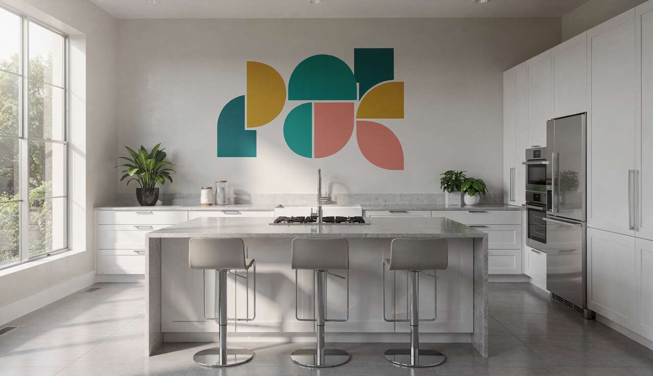 Autocollants muraux : solution déco pour cuisine