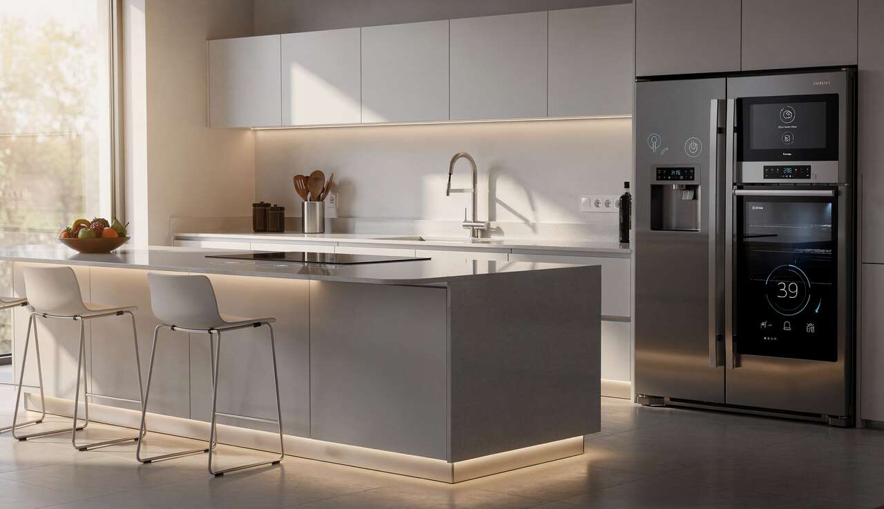 Nouvelles technologies pour une cuisine connectée