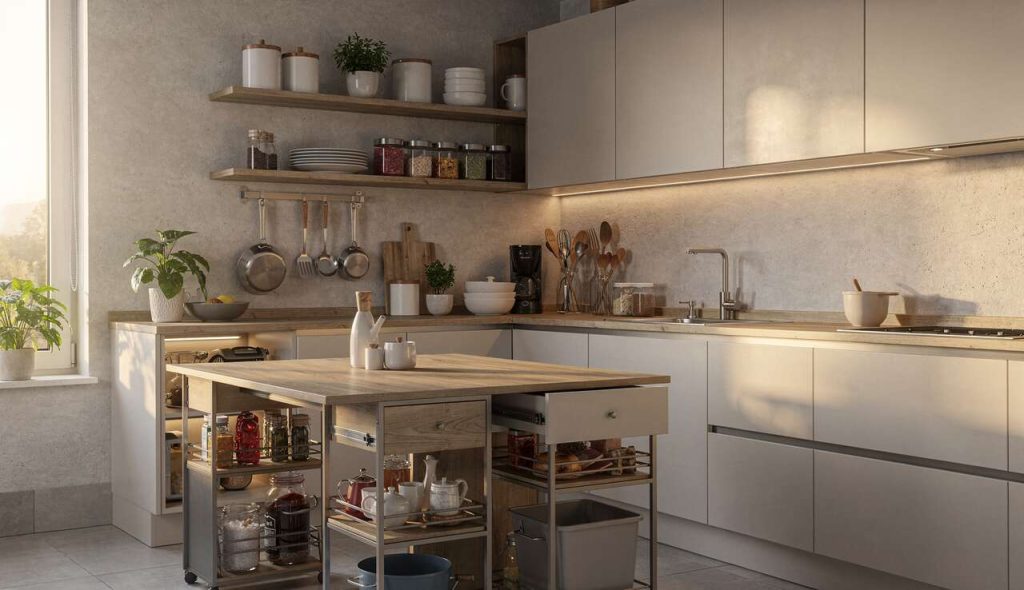 Comment tirer parti des coins perdus en cuisine