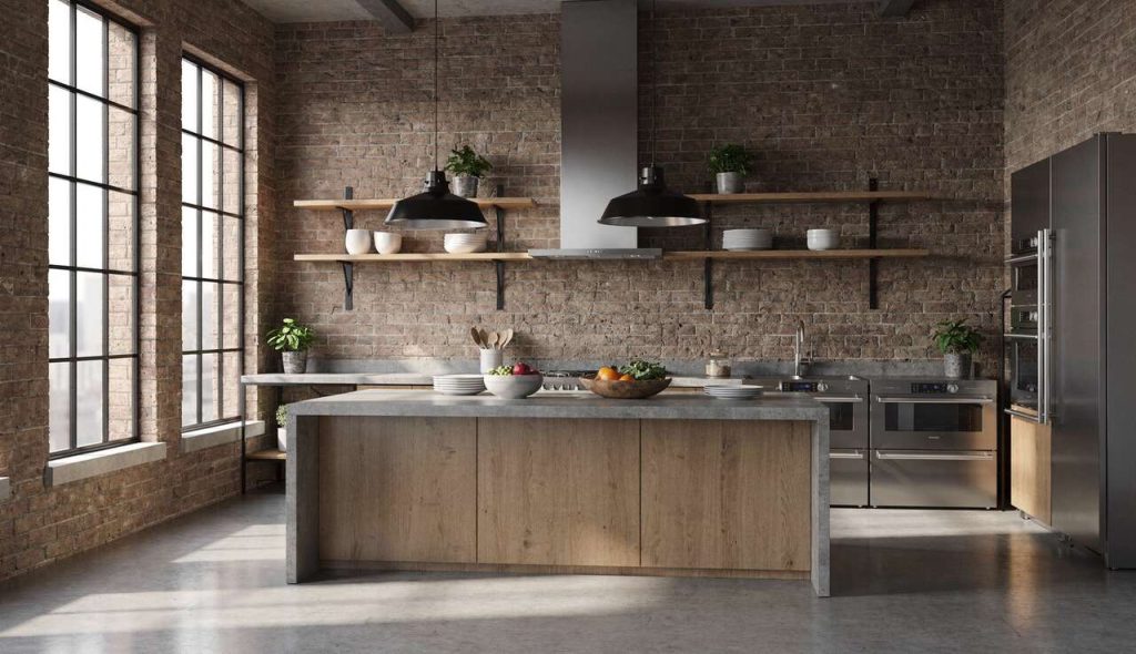 Idées de design cuisine inspirées du style industriel
