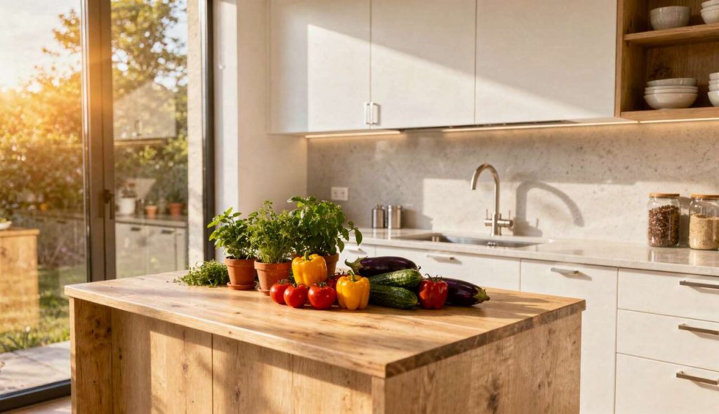 Optimiser la lumière naturelle en cuisine