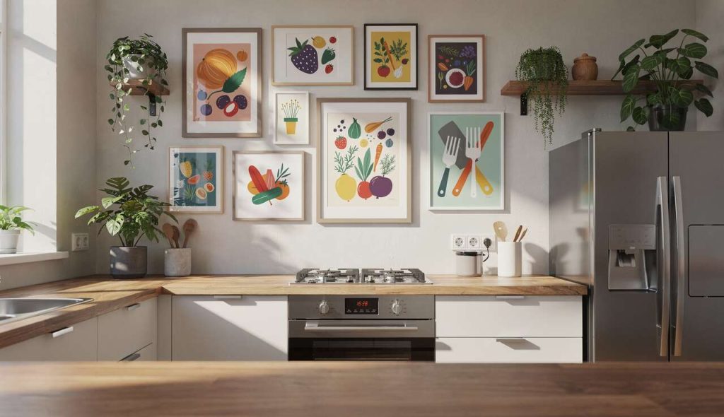 Astuces pour choisir des cadres et affiches de cuisine