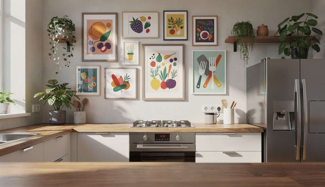 Astuces pour choisir des cadres et affiches de cuisine