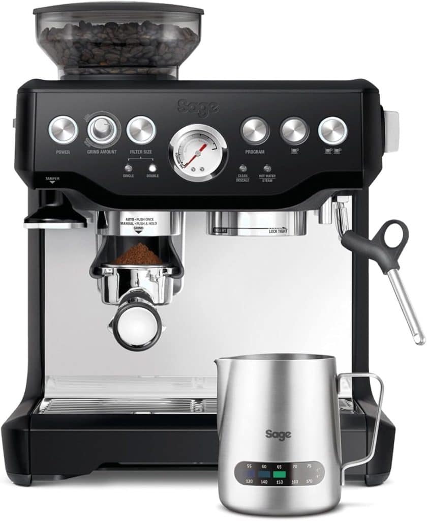 Test de la Sage Barista Express : machine à café ultime en truffe noire