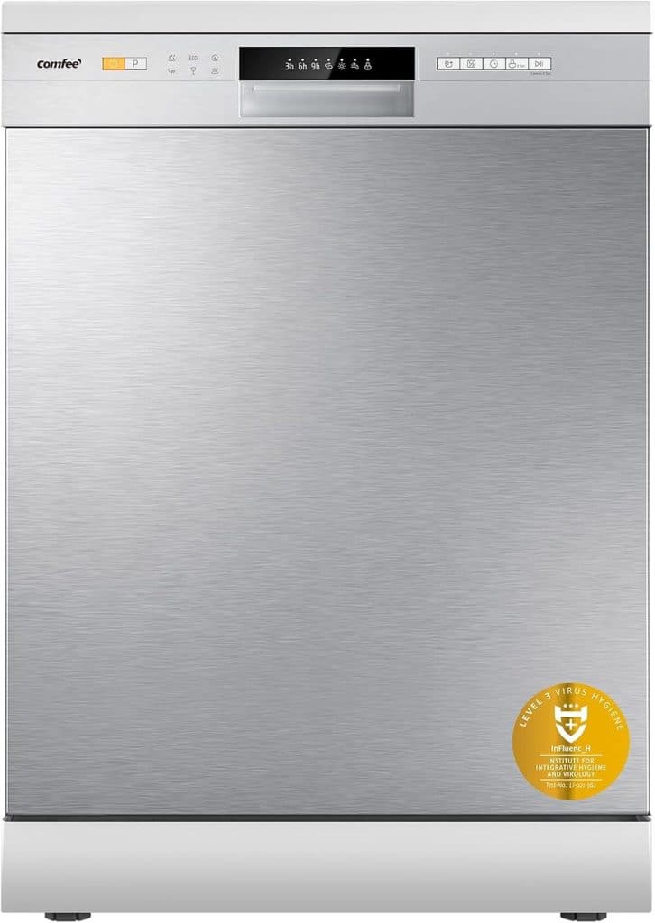 Test du COMFEE' CDWPF1201PS : lave-vaisselle 12 couverts en acier inoxydable