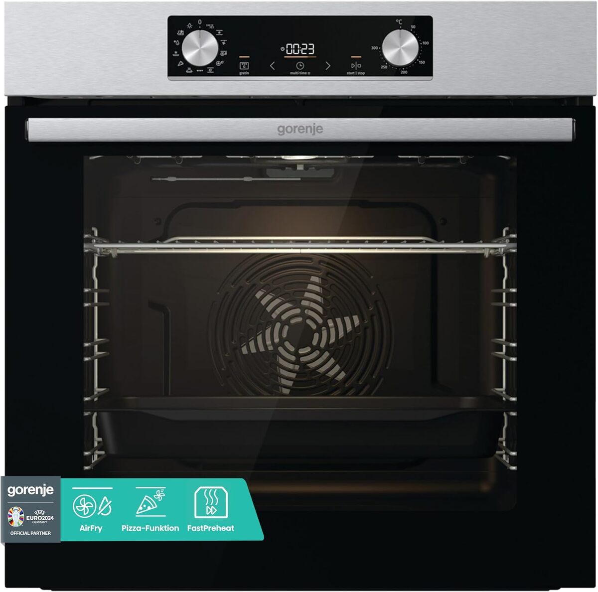 Test Gorenje OptiBake BOS 6737 : four encastrable polyvalent en inox