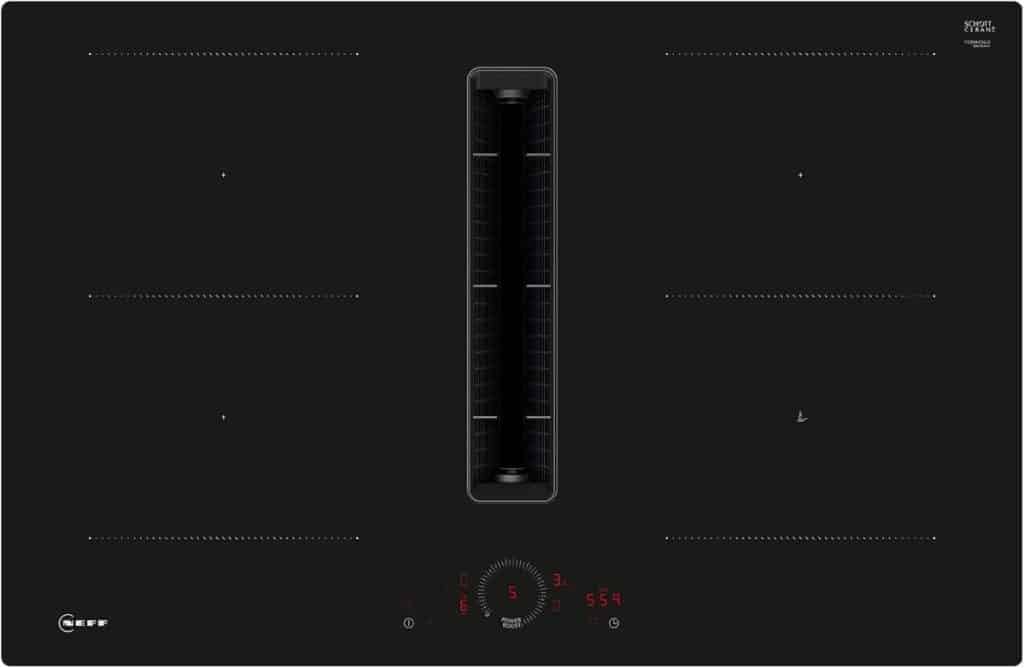 Test : plaque induction Siemens N70 avec hotte intégrée