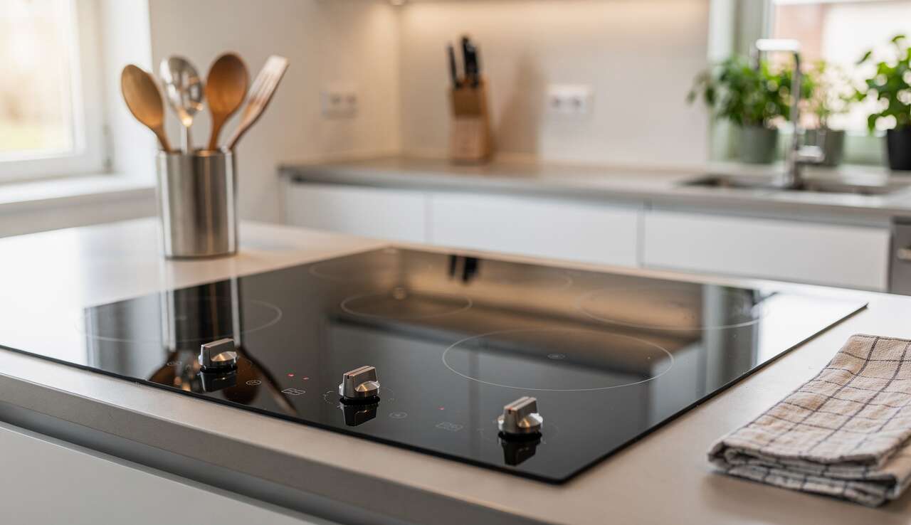 Nettoyage du dessus de la cuisini&egrave;re