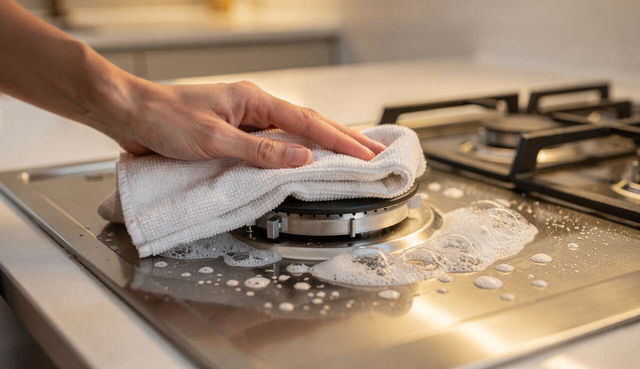 Nettoyage des br&ucirc;leurs de gaz