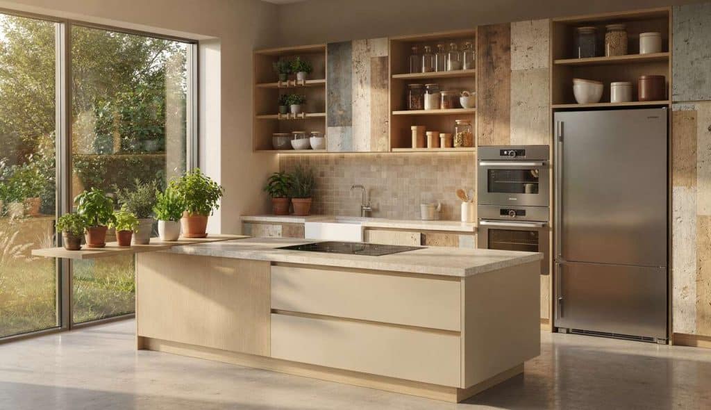 Innovation éco-design : réinventer l'espace cuisine