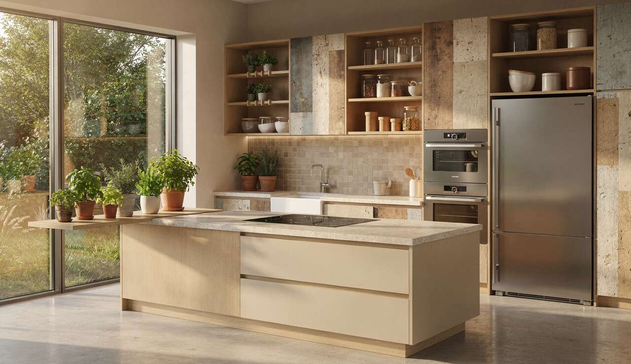 Innovation éco-design : réinventer l'espace cuisine