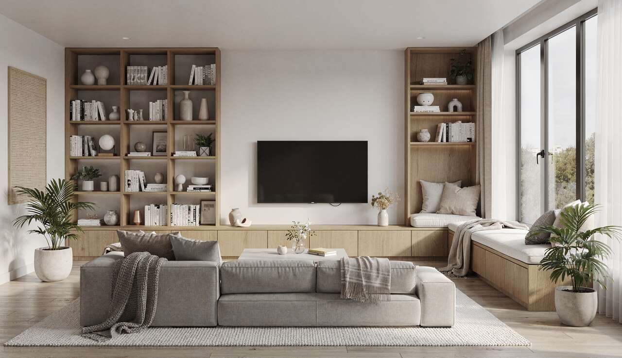 Diff&eacute;rents types de meubles encastr&eacute;s : un choix vari&eacute;