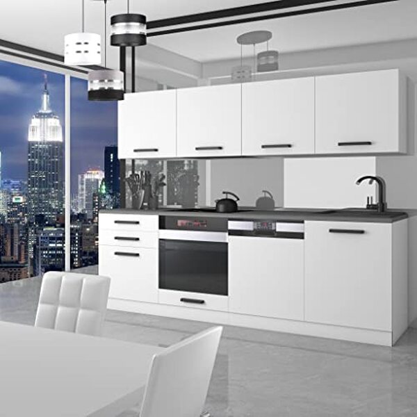 Découvrez notre analyse complète du bloc cuisine Belini Alice 240 cm blanc mat et ses atouts pour un intérieur raffiné et moderne.