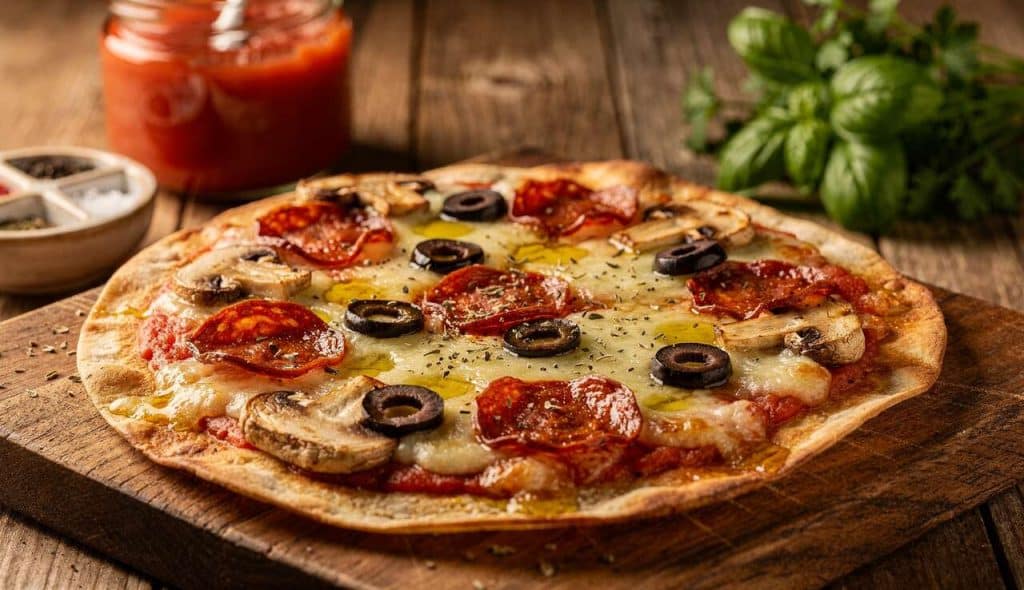 Recette Tortilla Pizzette Facile et Rapide