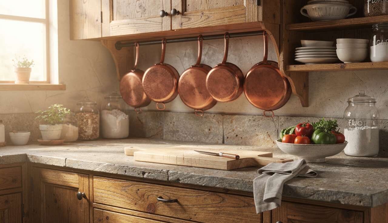 Choix des matériaux : une cuisine authentique