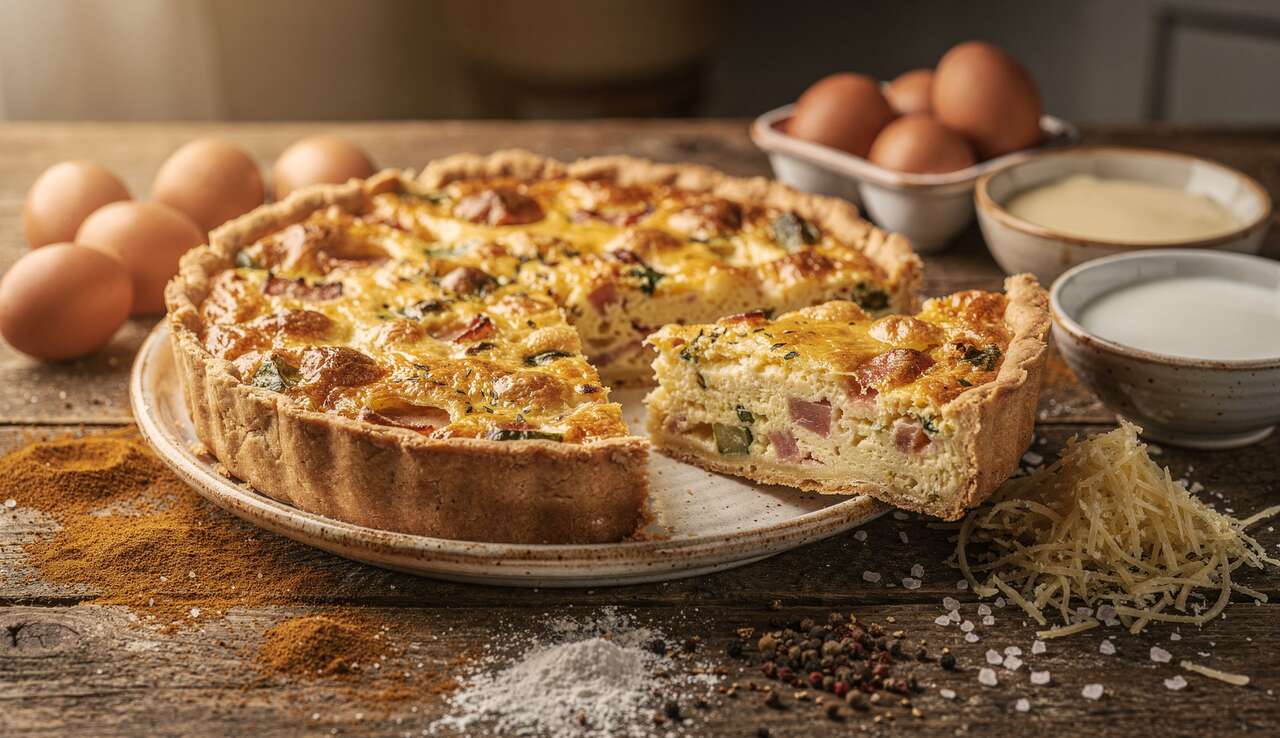 Quiche sans pâte : recette facile et savoureuse pour un repas réussi