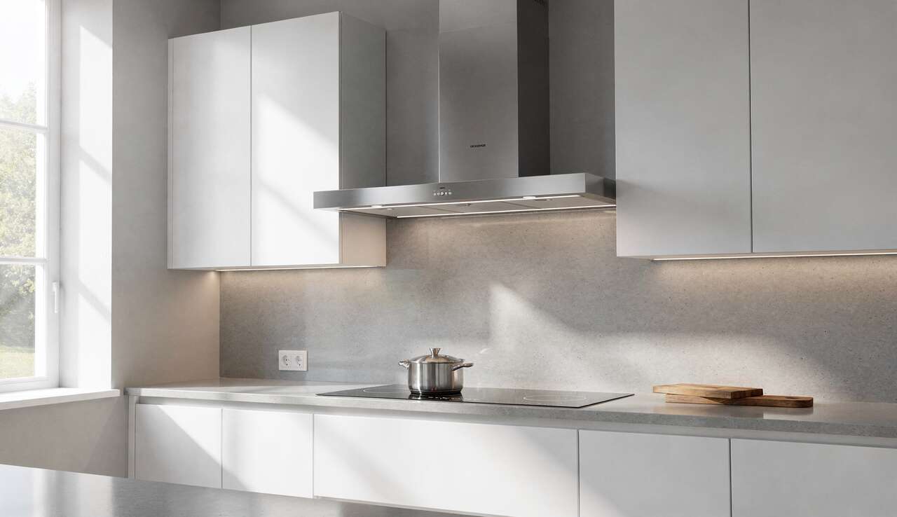 Installation et entretien d'une hotte design