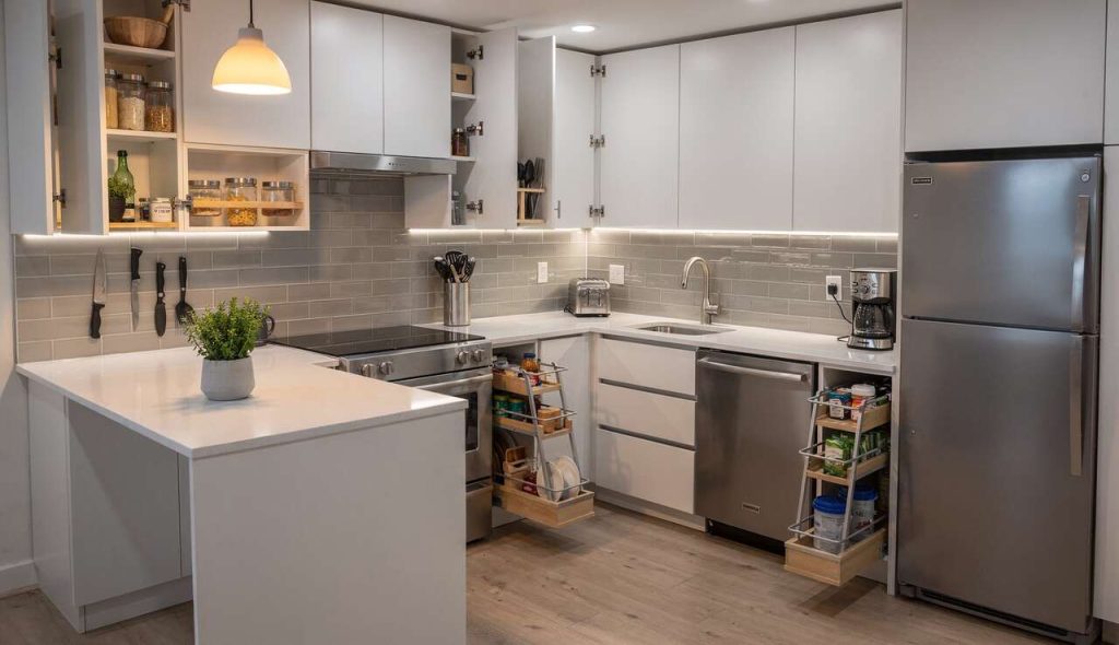 Petites cuisines : maximiser l'efficacité