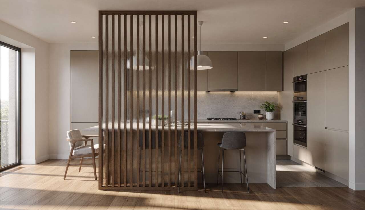 Tendances actuelles en mati&egrave;re de cloisons de cuisine