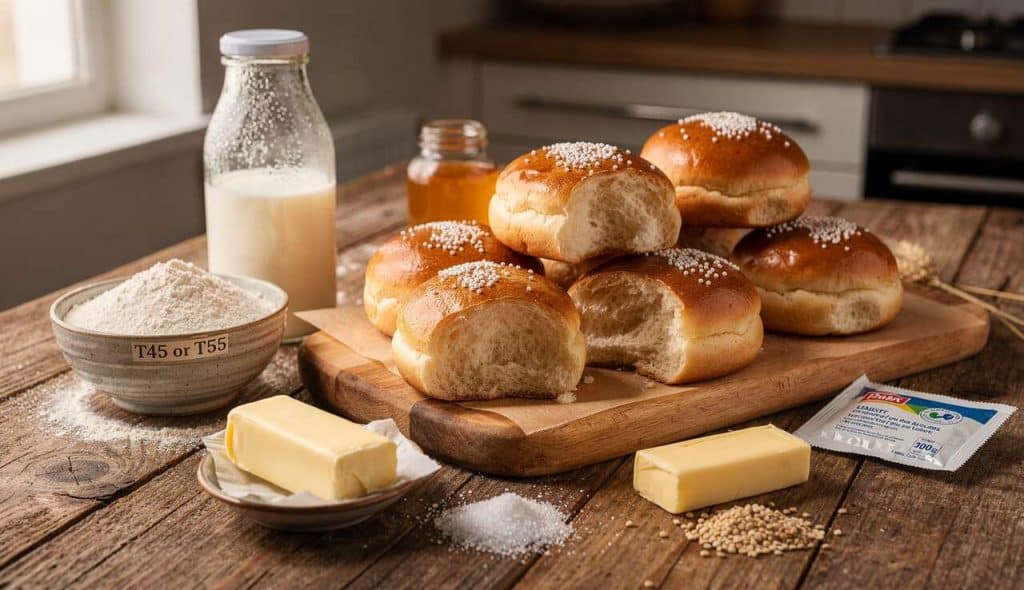 Petits pains au lait extra moelleux : la recette facile et inratable