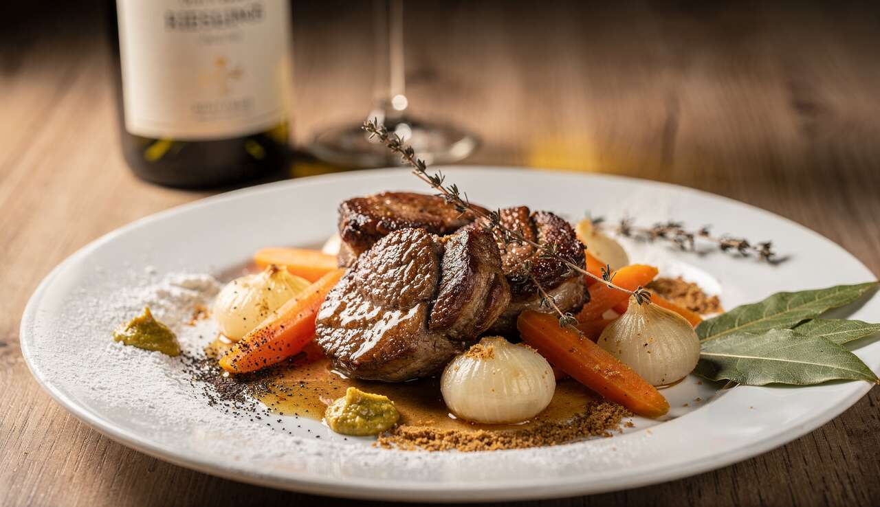 Joues de porc mijotées à l'alsacienne : recette savoureuse