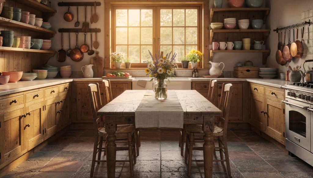 Recettes rustiques : décorer votre cuisine