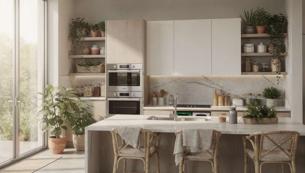 Tendances éco-responsables pour une cuisine verte