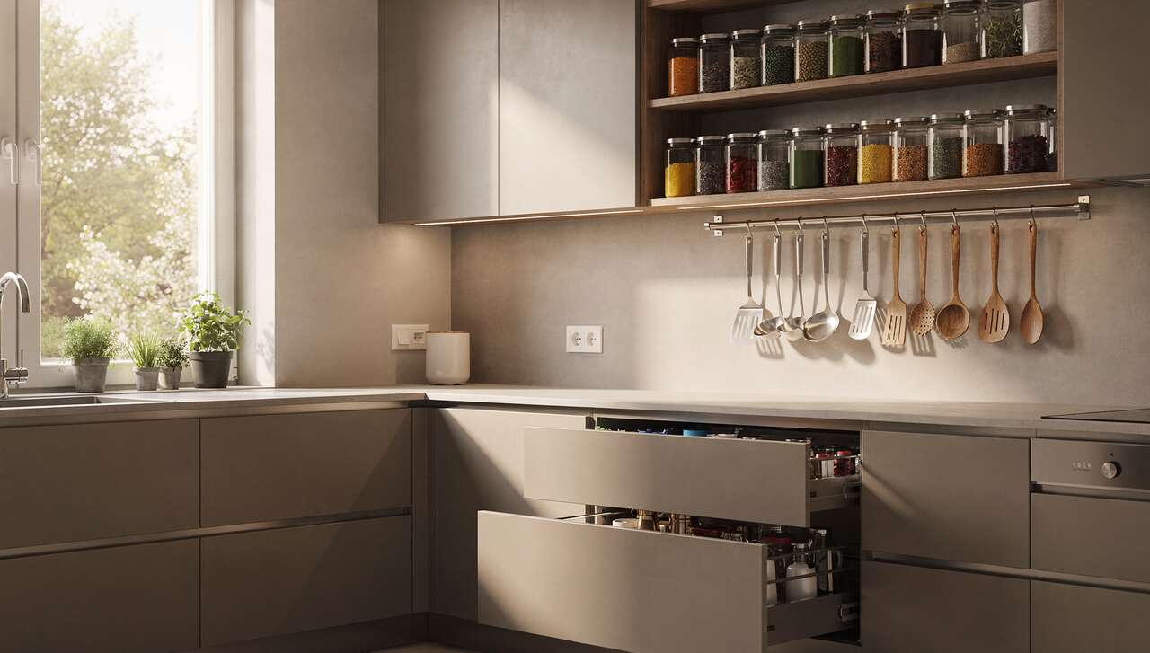 Aménagement malin : optimiser vos murs de cuisine