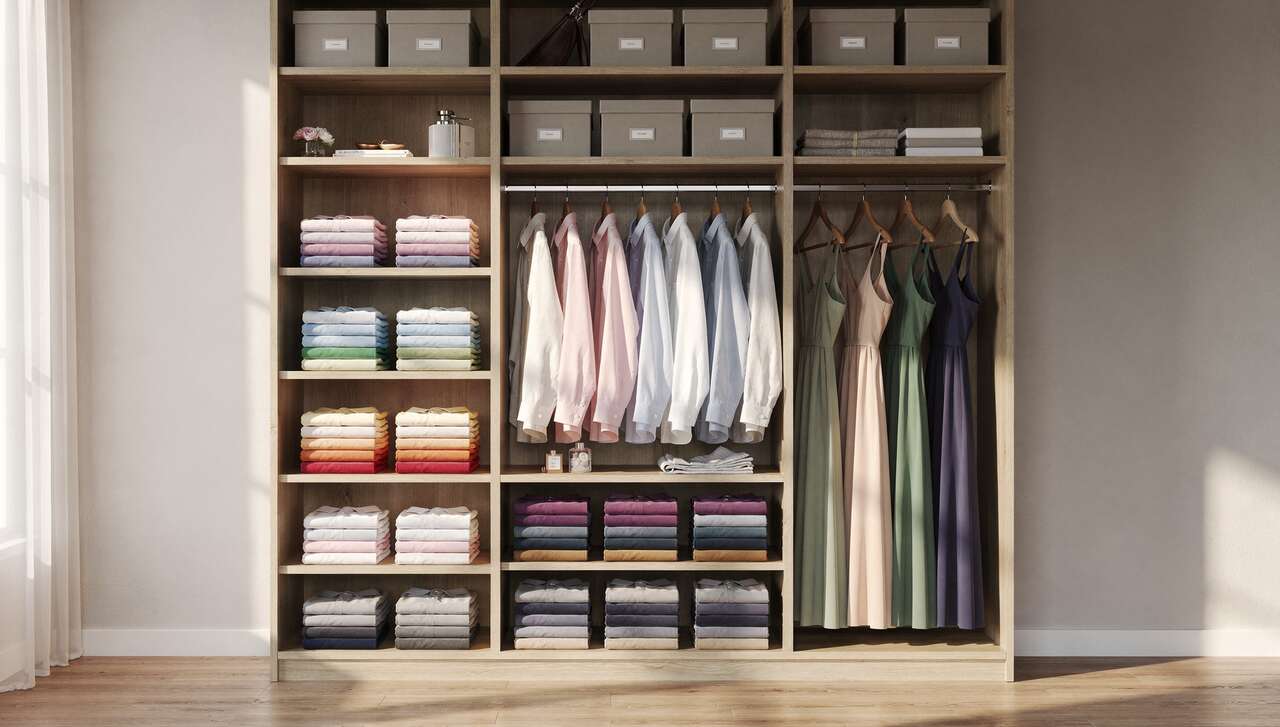 Organisation d'armoires : gagner en confort