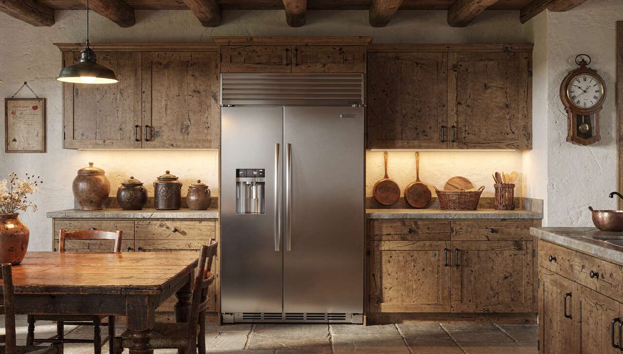 Électroménager : intégrer le moderne au rustique